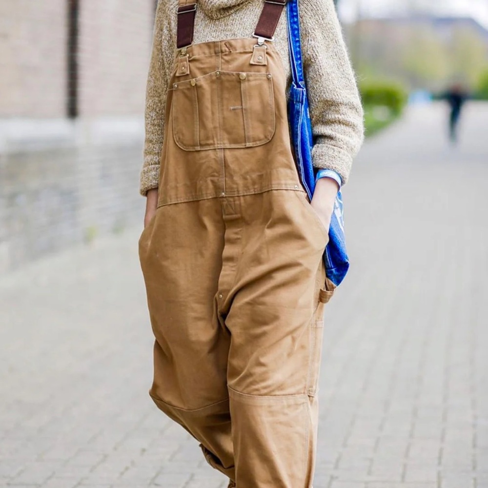 Women's Tan Overalls
